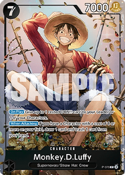 Monkey.D.Luffy (P-075) (V.2) (SEALED)