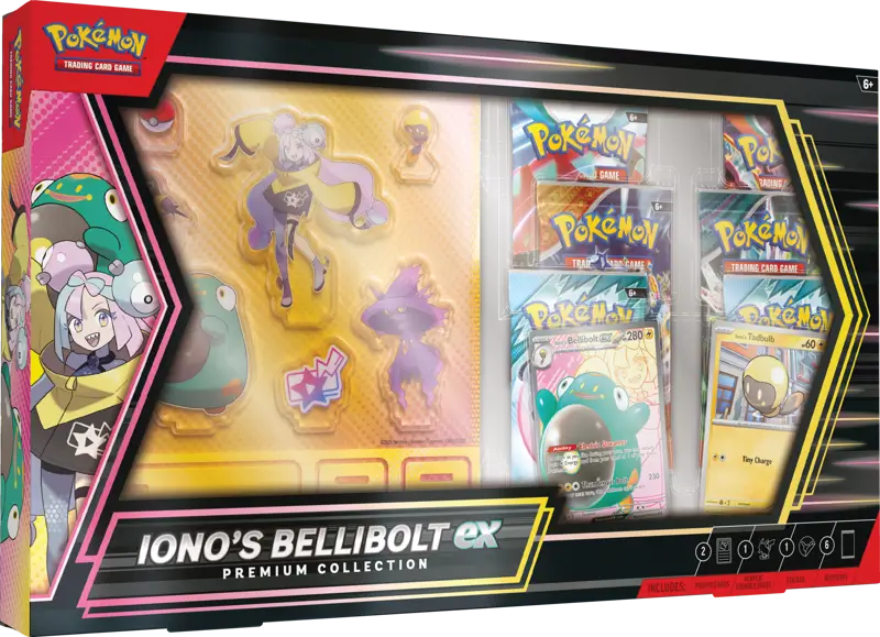 Pokemon Iono’s Bellibolt EX Premium Collection
