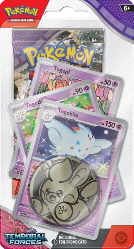 Pokemon Temporal Forces Premium Checklane Blister Togekiss