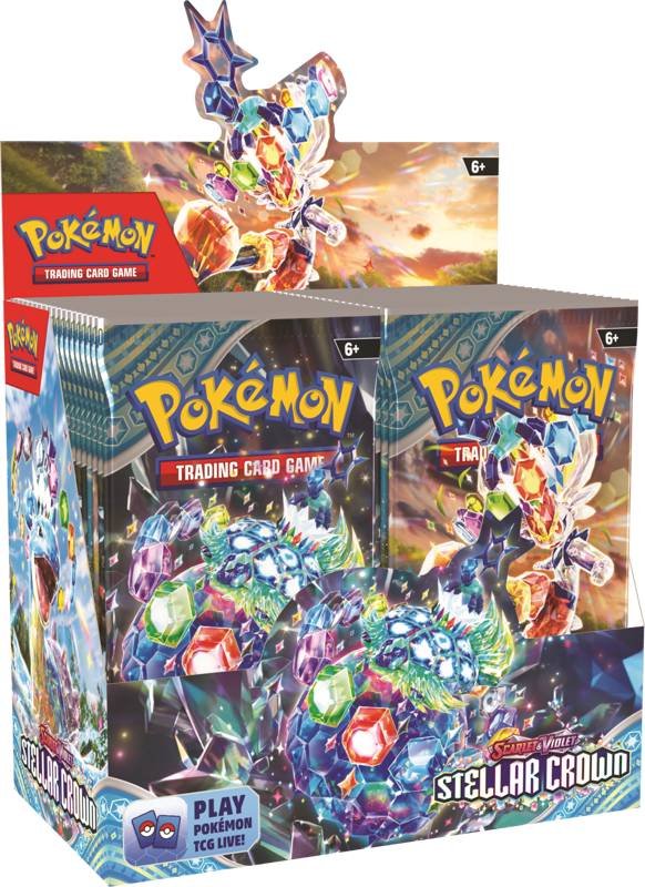 Pokemon Stellar Crown Booster Box (36 Packs)