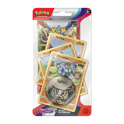 Pokemon Scarlet & Violet Base Set Premium Checklane Blister Machamp