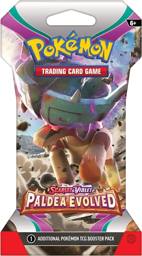 Pokemon Scarlet & Violet Paldea Evolved Sleeved Booster Pack
