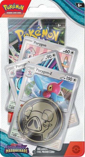 Pokemon Twilight Masquerade Premium Checklane Blister - Porygon-Z