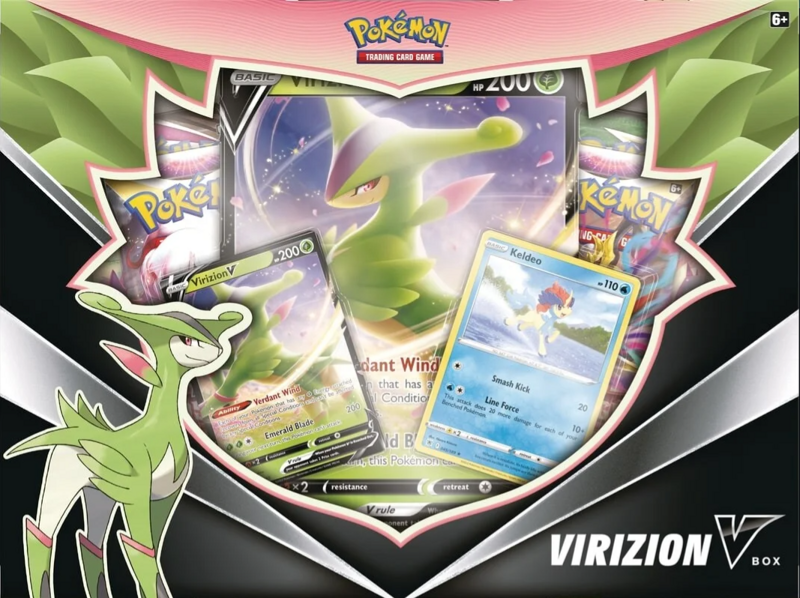 Pokemon Virizion V Collection Box