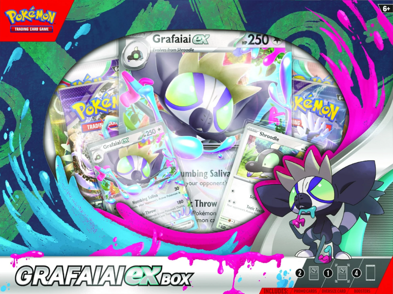 Pokemon Grafaiai EX Collection Box