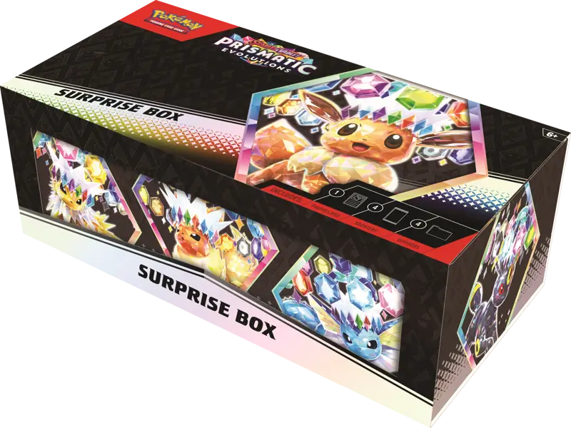 Pokemon Prismatic Evolutions Surprise Box