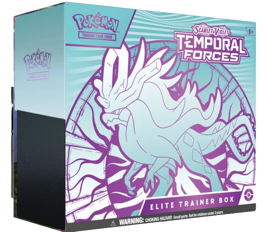 Pokemon Temporal Forces Elite Trainer Box (Blue)
