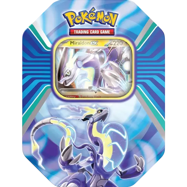 Pokemon Paldea Legends Tin (Miraidon ex)