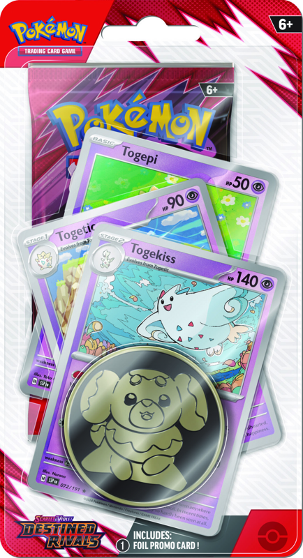 Pokemon Destined Rivals Premium Checklane Blister Togekiss