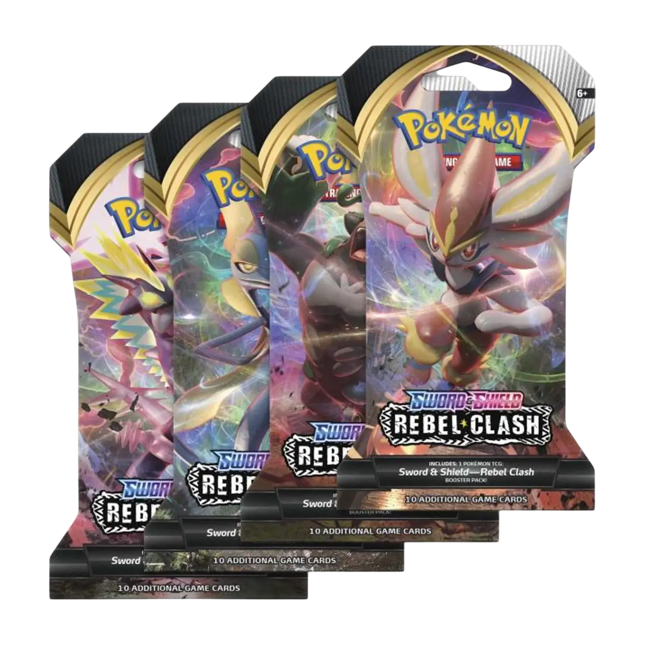 Pokemon Rebel Clash Sleeved Booster Pack