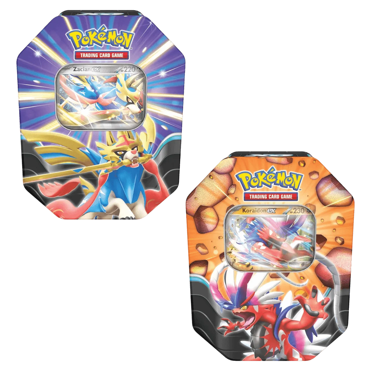 Pokemon Slashing Legends Tin