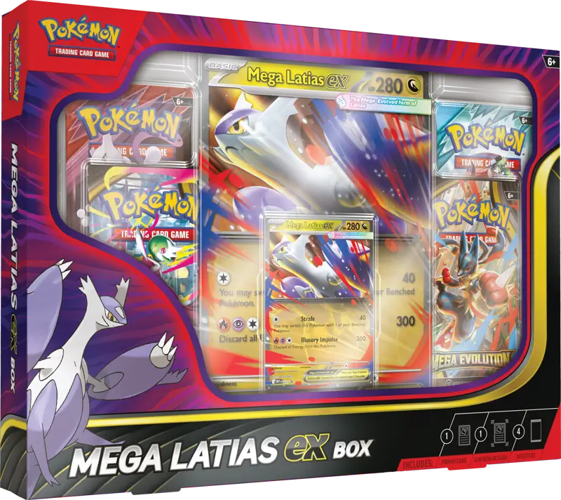 Pokemon Mega Latias ex Box