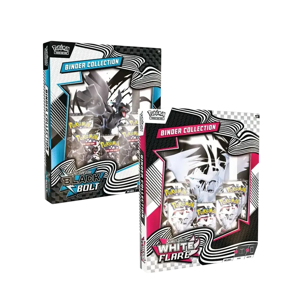 Pokemon Black Bolt & White Flare Binder Collection