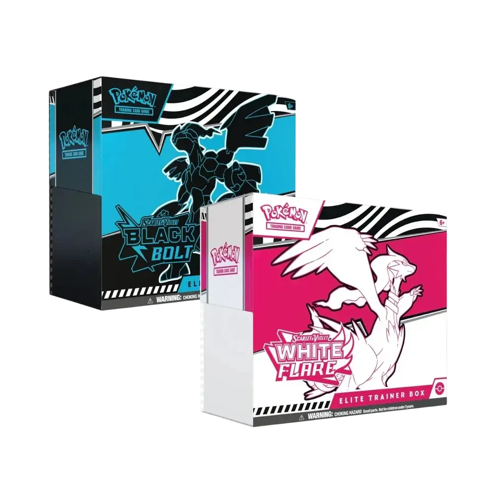 Pokemon Black Bolt / White Flare Elite Trainer Box