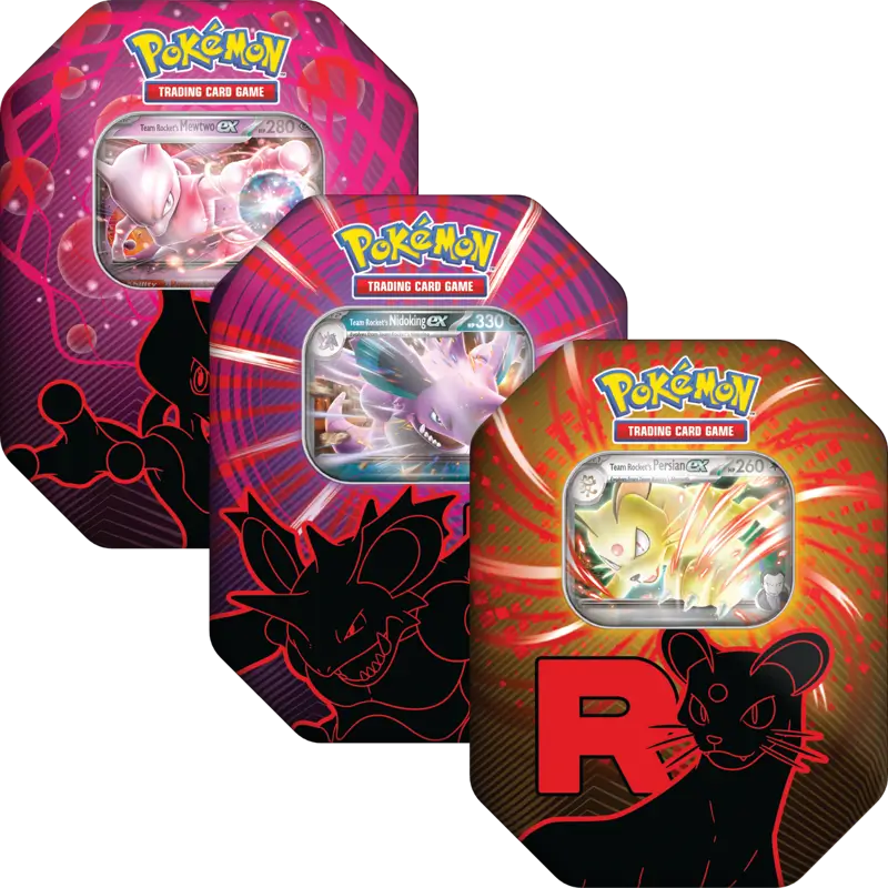 Pokemon Team Rocket Tin