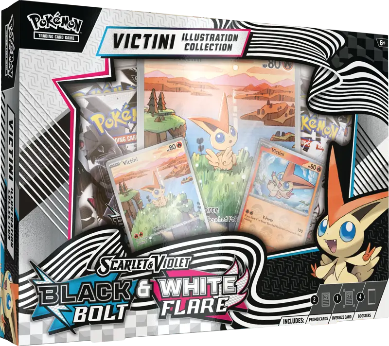 Pokemon Black Bolt / White Flare Illustration Collection