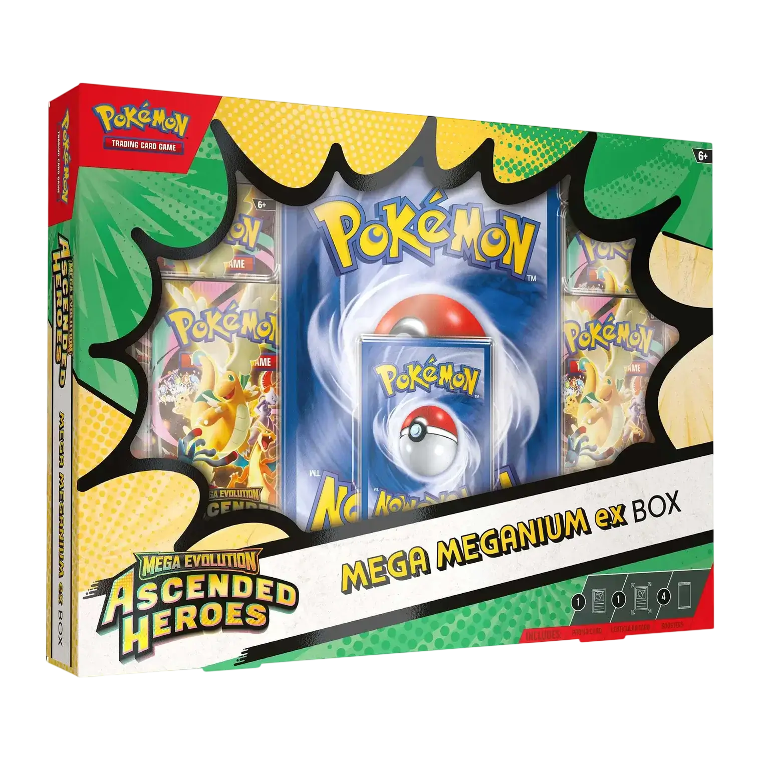 Pokemon Ascended Heroes Mega Meganium/Emboar/Feraligatr
