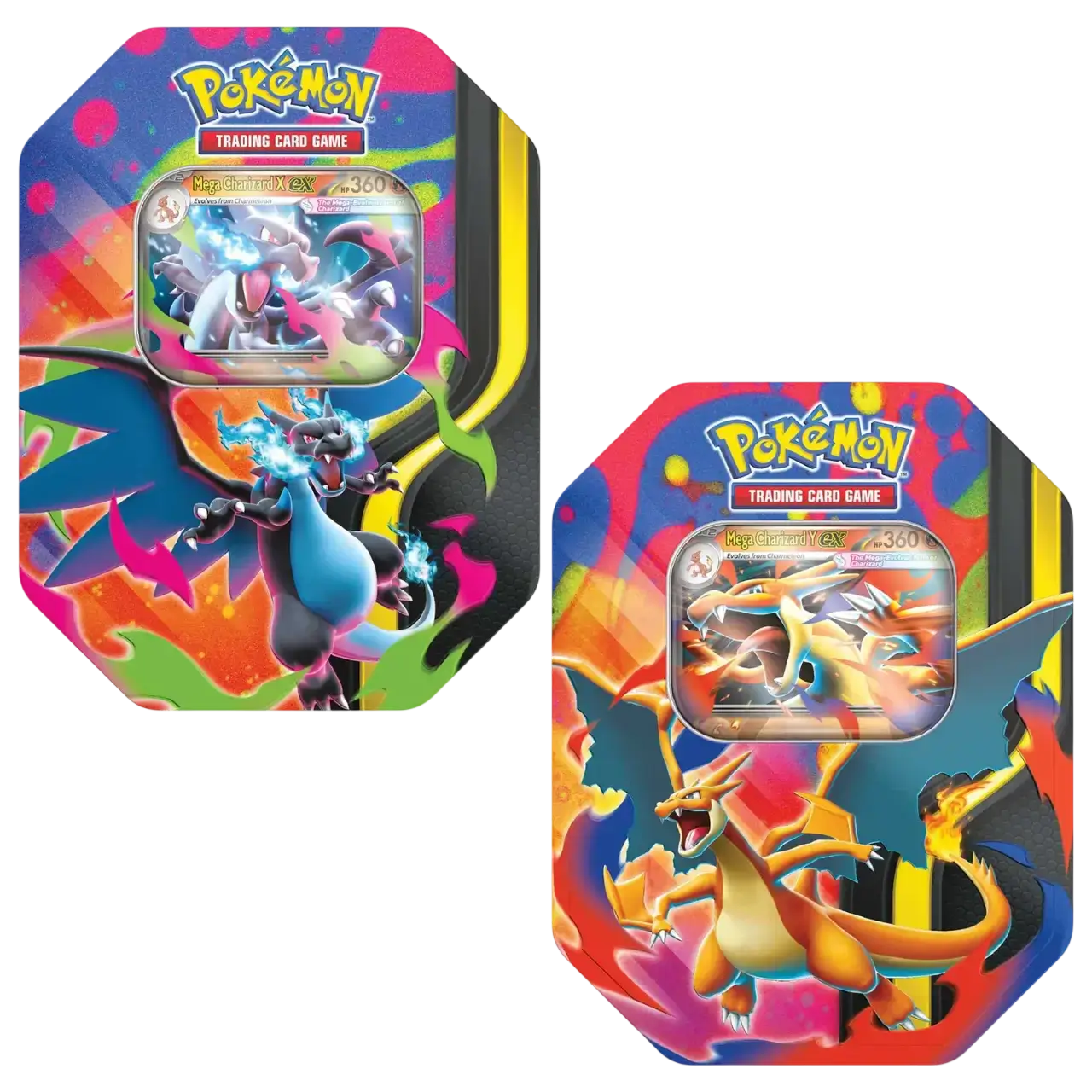 Pokemon Mega Charizard ex Tin