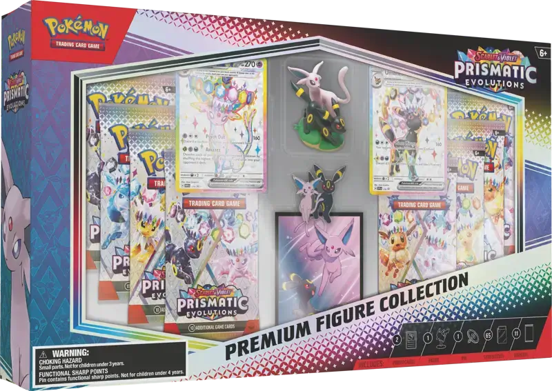 Pokemon Prismatic Evolutions Premium Figure Collection