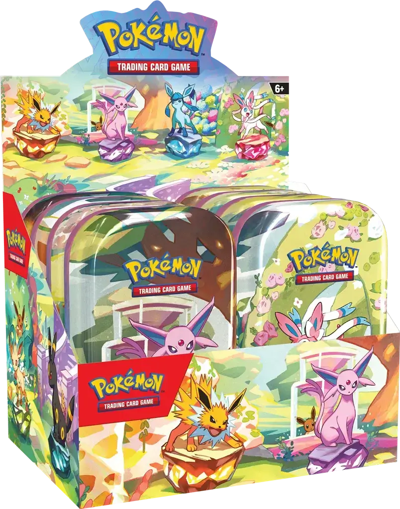 Pokemon Prismatic Evolutions Tin