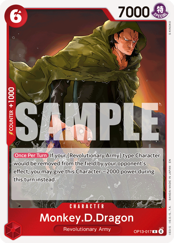 OP13-017 Monkey.D.Dragon